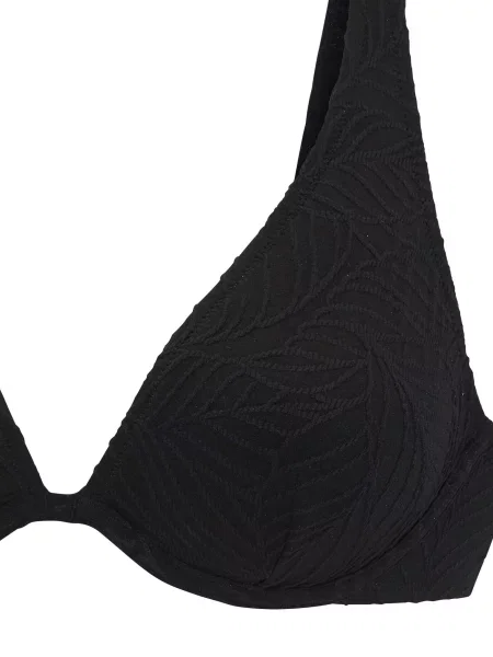 LASCANA Bikinový top čierna