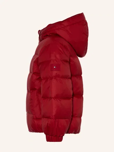 Tommy Hilfiger Prošívaná Bunda červená