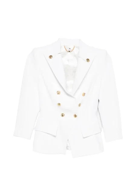 Sacou Elisabetta Franchi alb