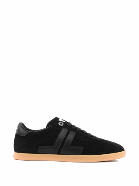Sneakerși Lanvin din piele de căprioară negru