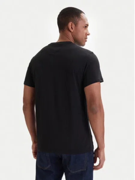 Tričko Tommy Jeans černé