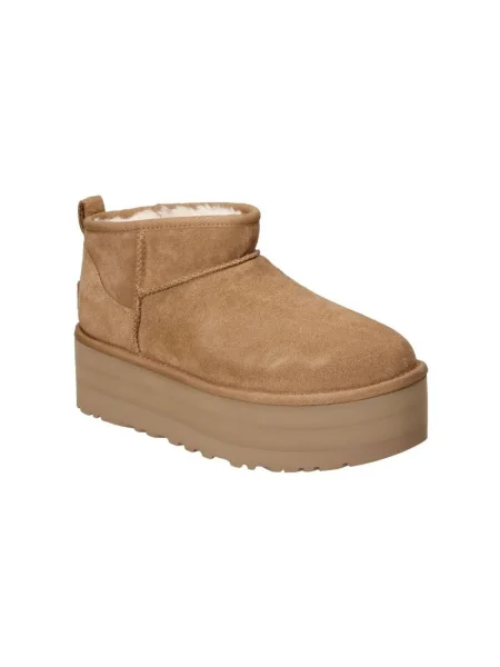 Sneakers UGG W Classic Ultra Mini Platform Chestnut EUR 40 hnedá