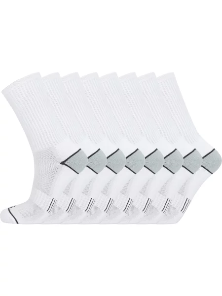 ENDURANCE Športne nogavice Hoope siva / črna bela