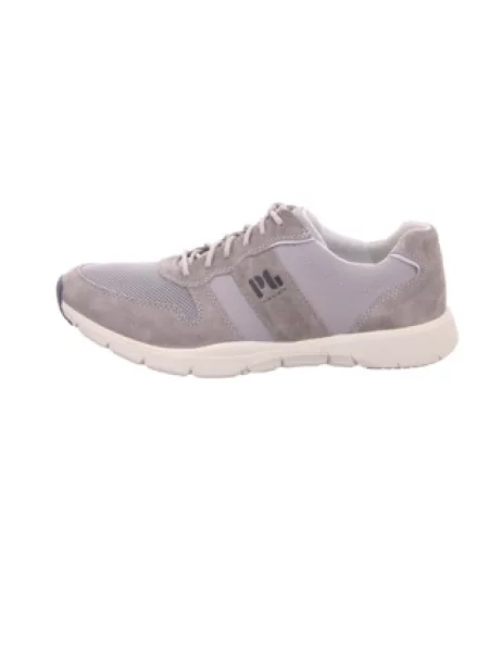 Sneakersy Camel Active w jednolitym kolorze szare