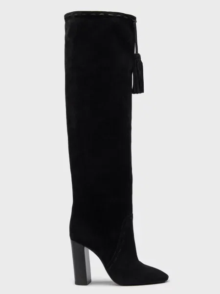 Ботфорты Saint Laurent черные