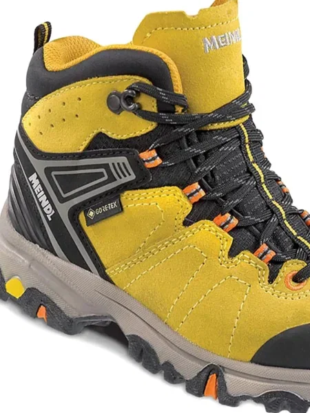 Buty trekkingowe dziecięce Meindl żółte