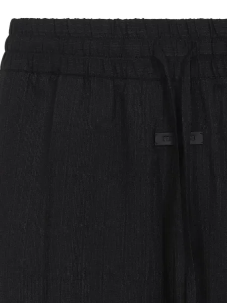 Ριγέ παντελόνι Fear Of God μαύρο