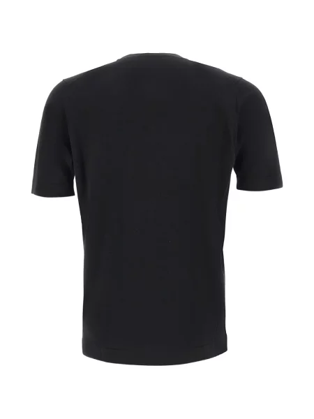 Tricou Filippo De Laurentiis din cașmir negru