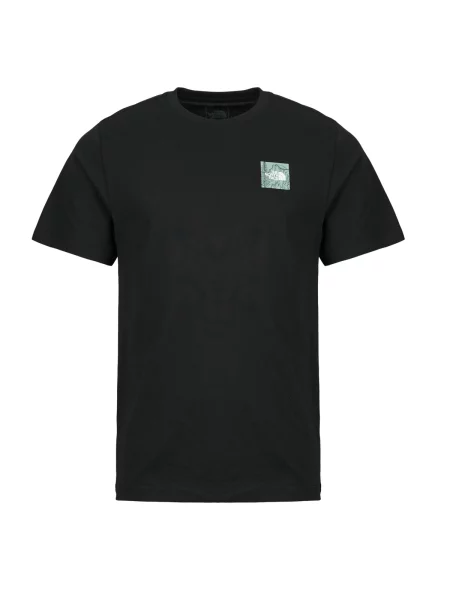 Majica The North Face s kratkimi rokavi črna