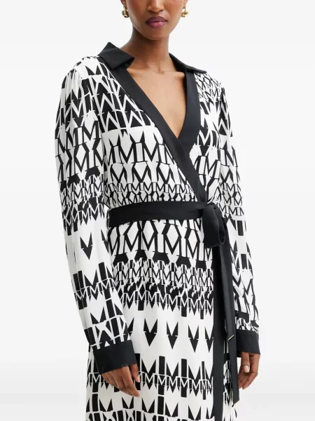 Rochie mini Marciano cu imagine de costum alb