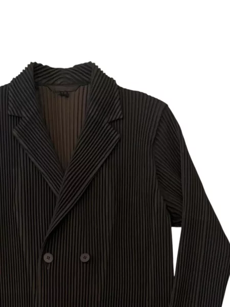 Двуредно яке Homme Plissé Issey Miyake кафяво