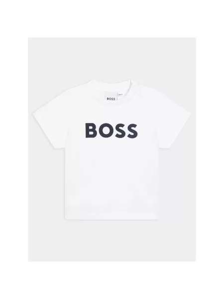 Majica kratkih rukava za bebe BOSS bijela