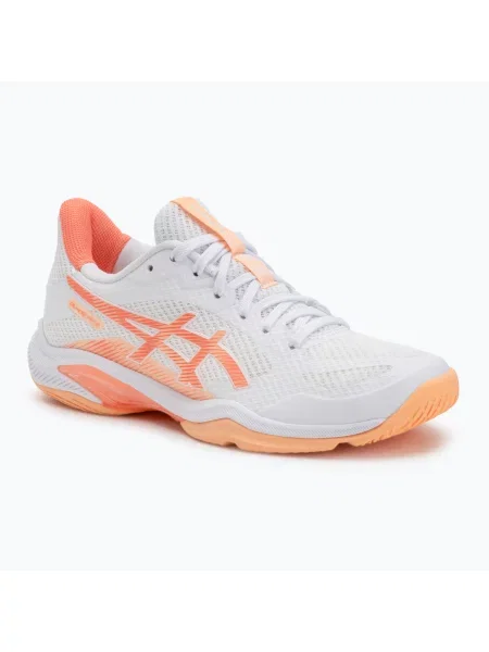 Încălțăminte de volei pentru femei ASICS Blade FF 2 white/vivid coral alb