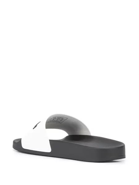 Papuci Balenciaga cu imagine alb
