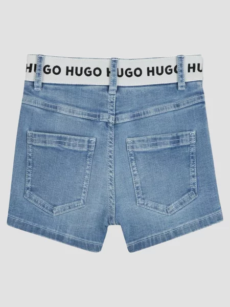 Детские шорты Hugo голубые