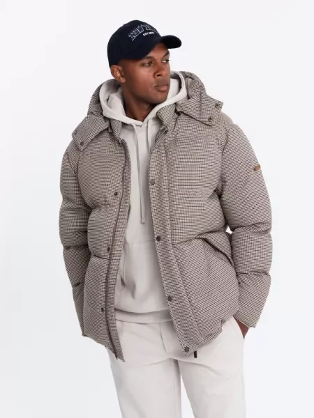 Peplum bunda Ombre hnědá