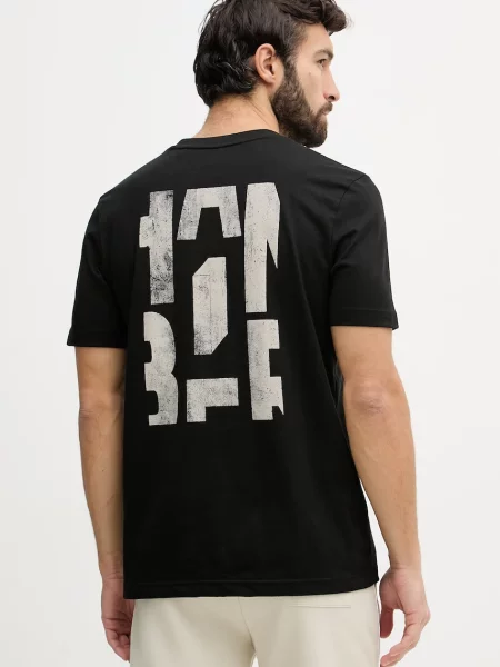 BOSS ORANGE Tricou Te_Groove negru