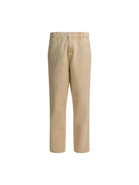 Jeansy Carhartt Wip beżowe