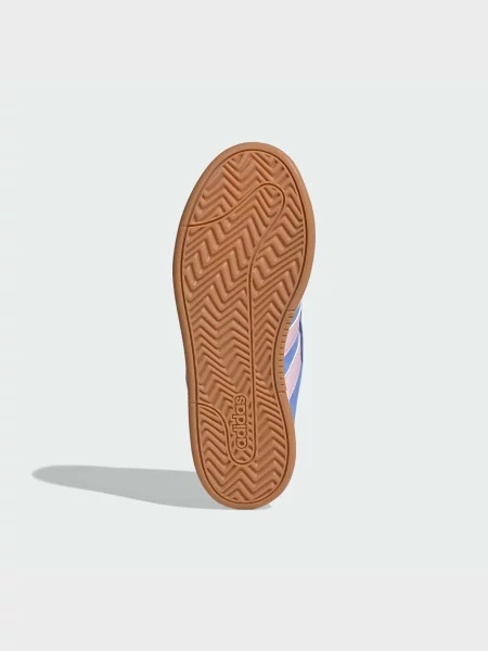 Кожаные кеды Adidas синие