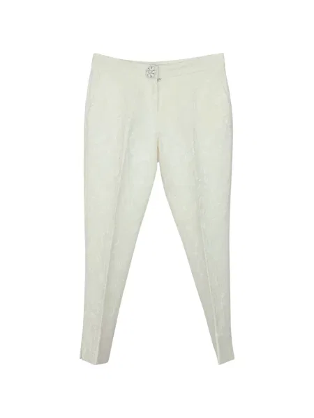 Květinové žakárové kalhoty Dolce & Gabbana Pre-owned
