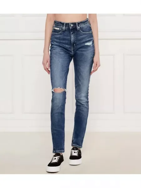 Calvin Klein Jeans Farmer | Skinny fit | high rise kék