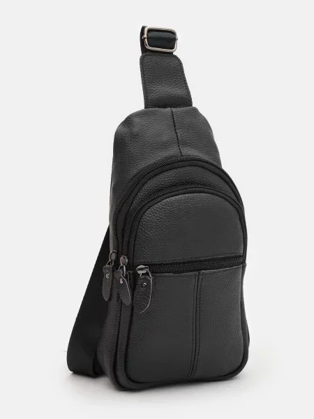 Borsa Leather Рюкзак Шкіра чорний