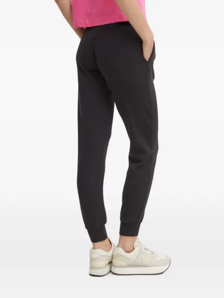 Pantaloni Guess alergare cu autograf negru