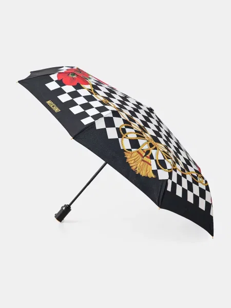 Moschino umbrela automată pentru femei negru