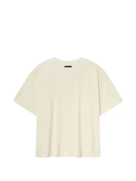 Μπλούζα Fear Of God Essentials με αυτόγραφο λευκό