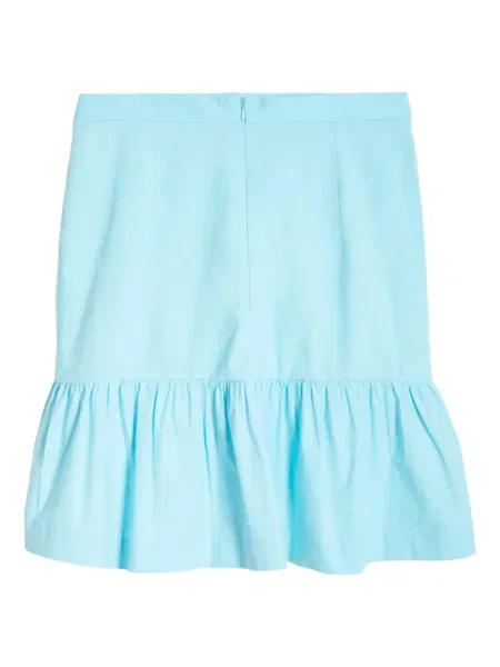 Fusta mini Isolda cu volane albastru