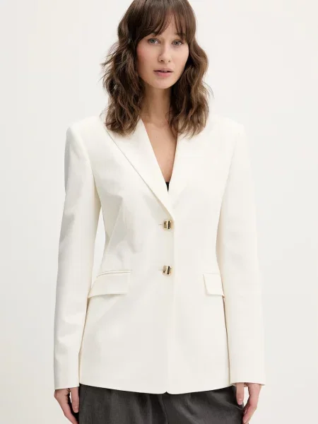 HUGO sacou Asmalla alb