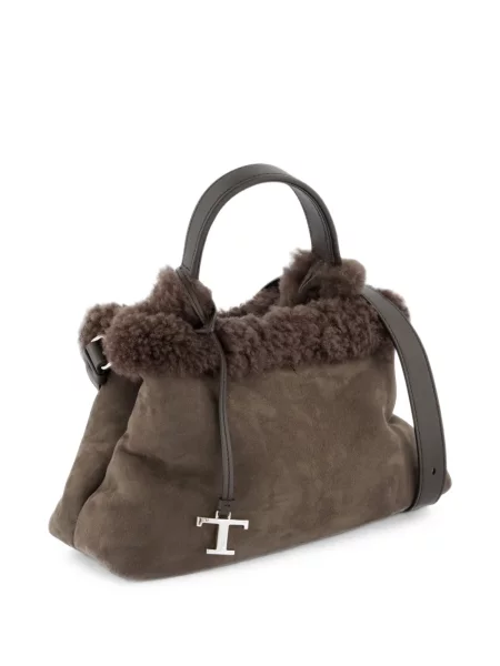 Geantă shopper Tod's din piele maro