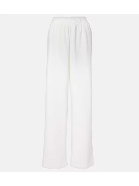 Pantaloni Wardrobe.nyc din jerseu alb