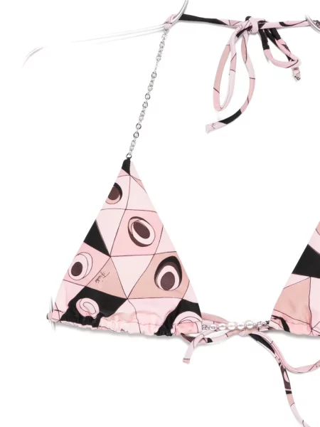 Top Pucci cu bretele roz
