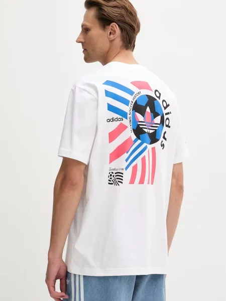Adidas T-Shirt Football biała