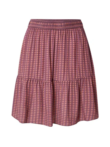 Brava Fabrics Sukňa / oranžová / červeno-fialová fialová