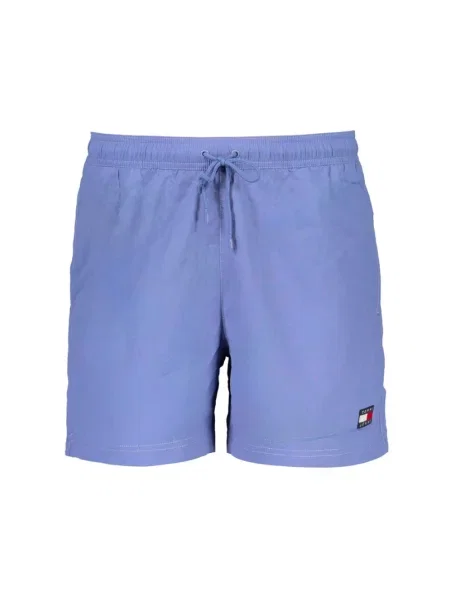 Spodenki sportowe Tommy Hilfiger niebieskie