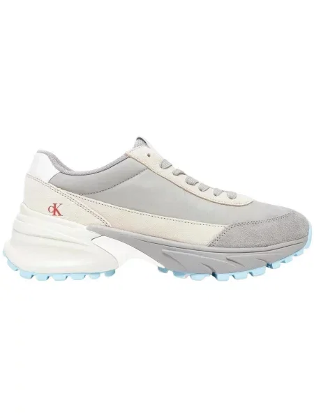 Calvin Klein Jeans Sneakersy Hike Runner Mg Mix šedá