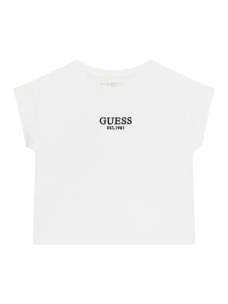 GUESS Póló fekete fehér