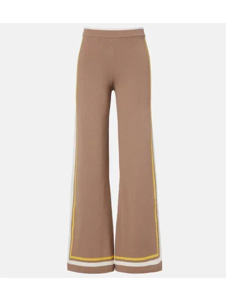 Pantaloni The Upside tricotate bej