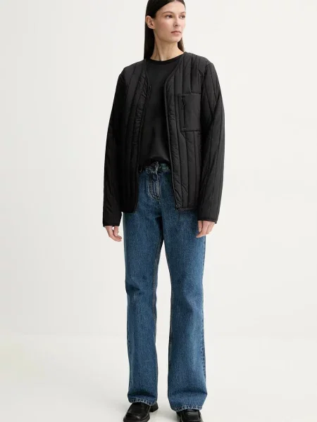 Rains Banja Liner Jacket Mężczyźni Kurtki Rains Size: XS czarny