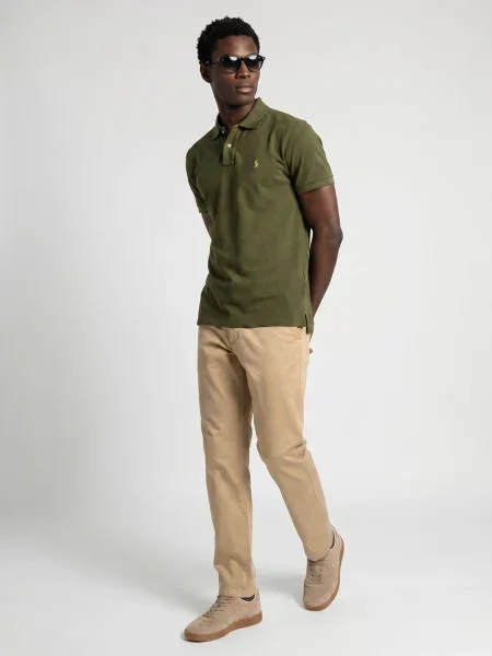 Tricou polo Polo Ralph Lauren plasă