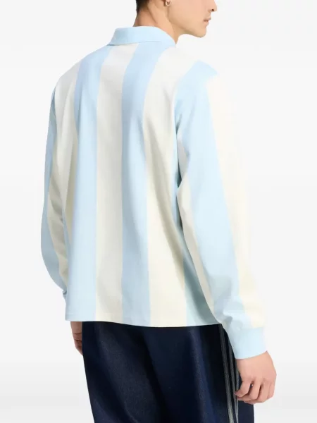 Tricou polo Adidas cu imagine albastru