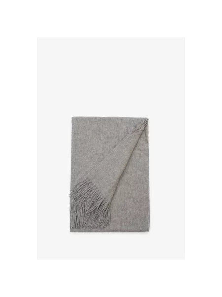 Вовняний шарф Estro сірий