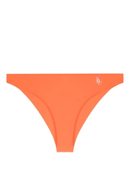 Bikini Sporty & Rich cu imagine portocaliu