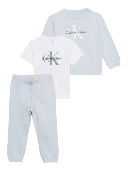 Φούτερ Calvin Klein Jeans λευκό