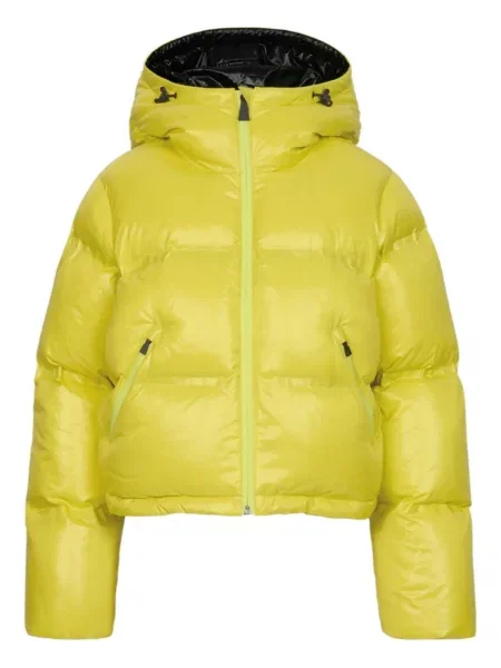 Geacă Aztech Mountain cu glugă galben