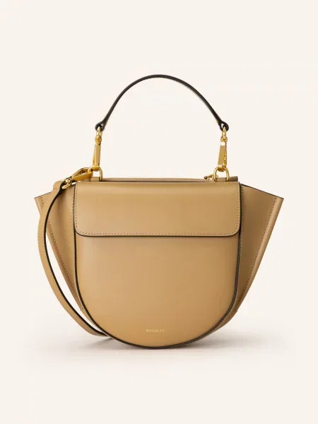 Wandler Torba Na Ramię Hortensia Mini beige beżowa