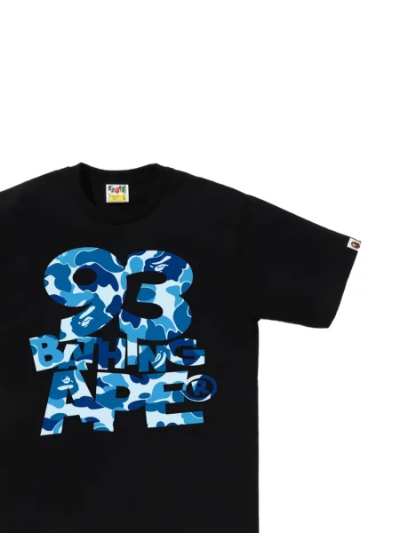 Tricou A Bathing Ape® cu imagine negru
