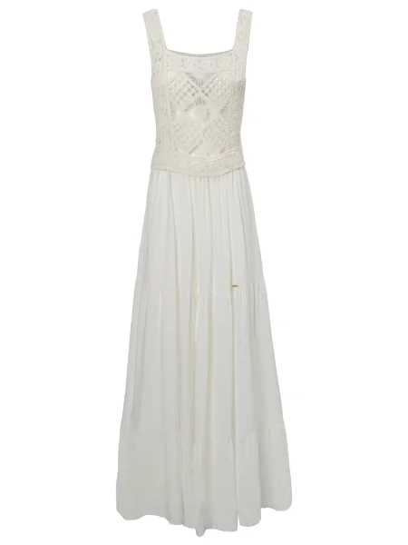 Influencer Šaty bílá